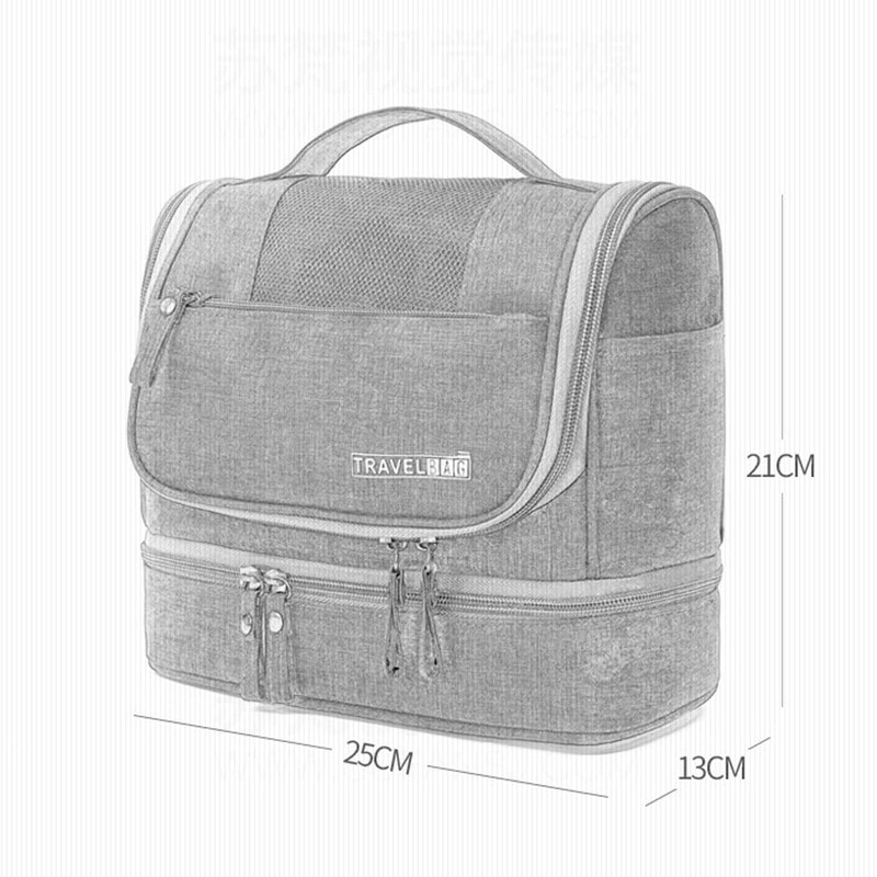 Toiletry Bag,RUMANLE Upgraded Large Hanging Travel Toiletry Organizer Kit with