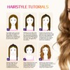 Heatless Extra Long 61 Inch Velvet Curling Ribbon Kit for