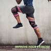 Adjustable Knee Support Brace 1 pack Compression Knee Sleeves for