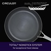 Circulon Elementum Hard Anodized Nonstick Deep Frying Pan/Skillet with Lid,