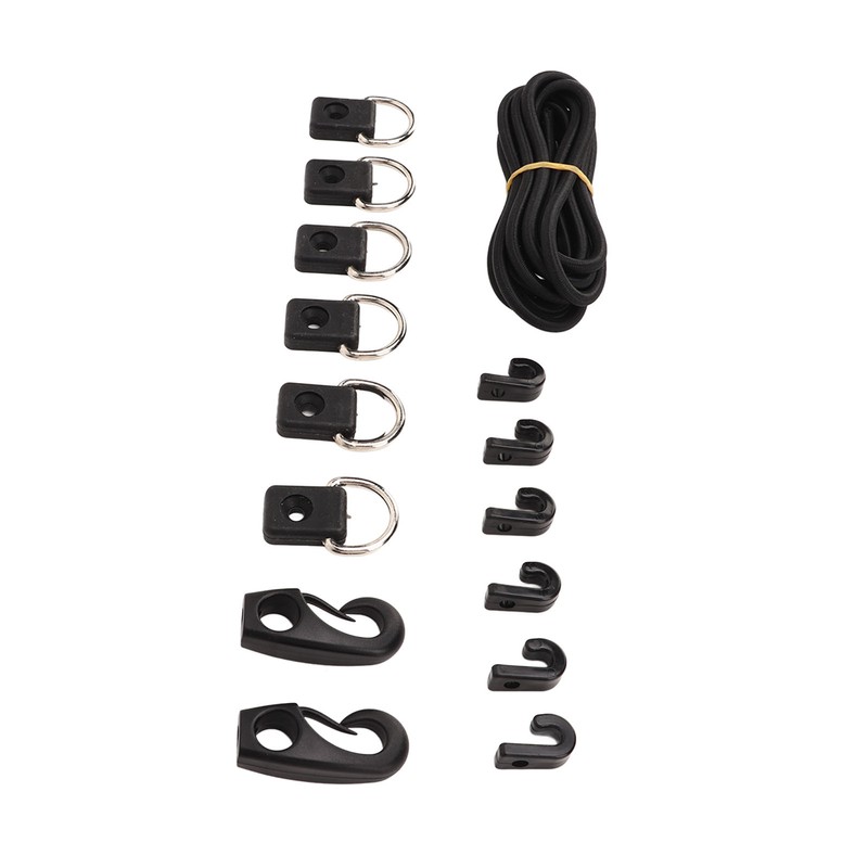 16.4inch Kayak Deck Rigging Kit Stretch String Rope With Hooks