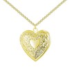 Philip Jones Gold Plated Heart Locket