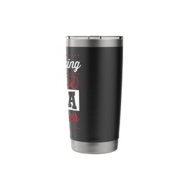 Kickboxing Now Pizza Later Funny Kickboxing Quote Joke Gear Stainless Steel Insulated Tumbler