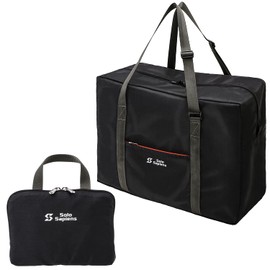 Solo Sapiens Chi-Sack, Carry-On Bag, Eco Bag, Boston Bag, Convenient Bag, Lightweight, Strong, Waterproof, 1.2 gal (30 L) Black, Black