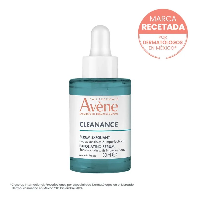 Avène Cleanance Sérum Exfoliante AHA Piel Grasa Día Noche 30ml