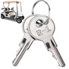 2 PCS Golf Cart Ignition Replacement Keys for EZGO 1982-up