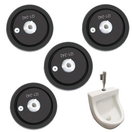 4 Stück Spülkasten Solenoid Ventil Membran Präzise Dichtung, urinal impulsmagnetventil, Magnetventil-Membran für Wasserzulaufsysteme Einfache Installation für Waschmaschinen und Sanitärreparaturen