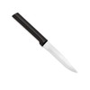 Rada Cutlery Serrated Steak Knife, Made in USA, Black Handle