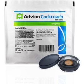 advion 68663 Arena 12ct Bag Cockroach Bait Station, White