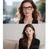 Hubeye Oprah Style Reading Glasses for Women Men Blue Light