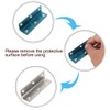 sourcing map 4pcs Angle Bracket Metal 80x20mm Corner Fastener L