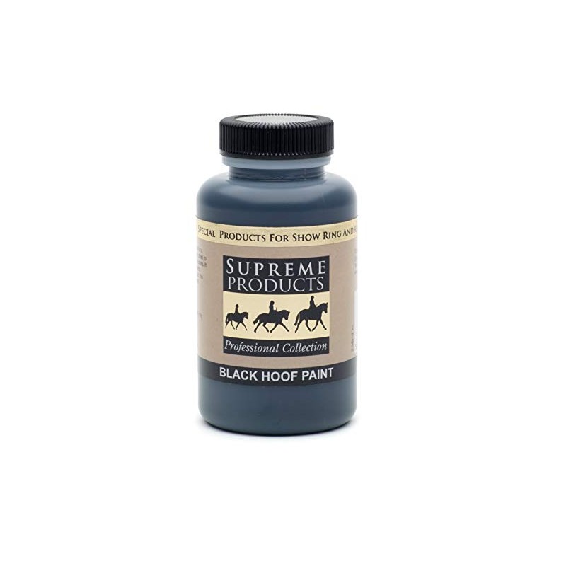 Supreme Products SUP0255 Supreme Professional Hoof Paint - Black, Regular