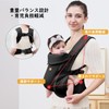 CUBY Baby Sling, Newborn Baby Carrier, 3-Way Waist Support, Lightweight,