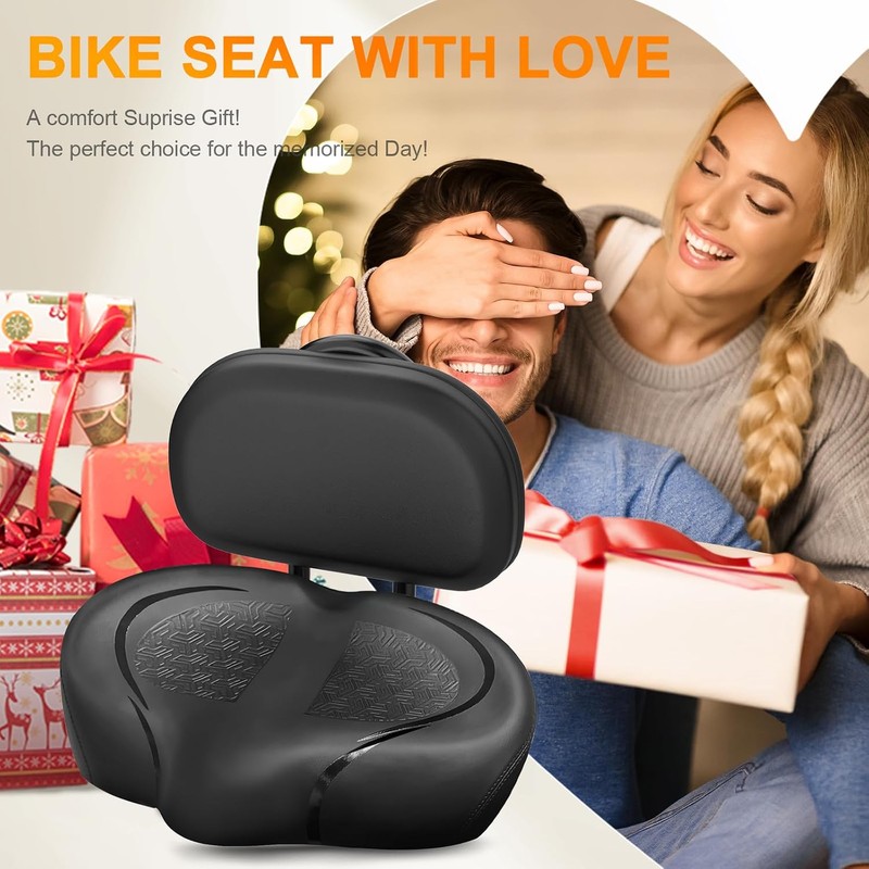 Noseless Bike Seat Cushion for Men & Women - Extra