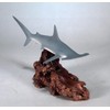 Hammerhead Shark Sculpture by John Perry Airbrushed 12 in long