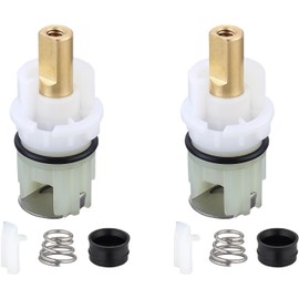 RP25513 faucet stem assembly Replacement Kit for delta two handle faucet repair kit Includes 1/4 Turn stop RP4993 Seats and Springs 2 Pack