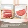 Yamibobo 500PCS Hamburger Patty Paper, Round (12cm/4.8 inch), 500 Sheets