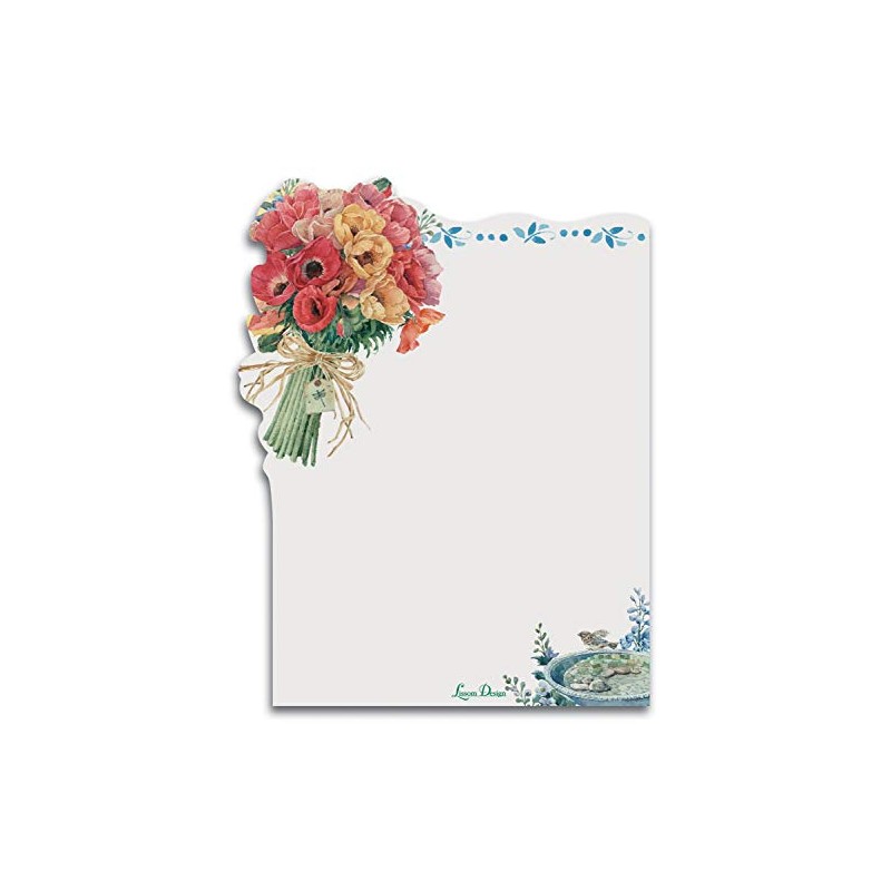 Lissom Design Sticky Notes - Designer Self-Stick Note Pad for
