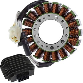 GLENPARTS Regulator Rectifier Stator Magneto Coil Replacement for Yamaha YZF-R1 1998-2001 R1 YZF-R1000 1998