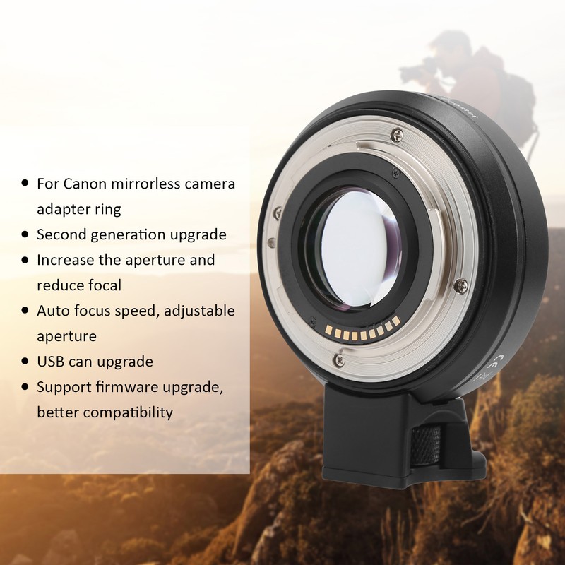 YKEASU EFEOS M Booster 0.71X Focal Reducer Lens Mount Adapter