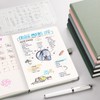 EMSHOI A5 Notebook Dotted Journal - 120gsm Thick Paper, Hardcover