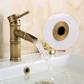 Sink Basin Trim Overflow Cover Brass Insert in Hole Round Caps Antique Brass