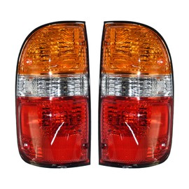 GXYWADY Left and Right Tail Light Assembly Replacement for Tacoma 2001 2002 2003 2004 8156004060, 8155004060 Tail Brake Light