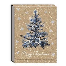 Punch Studio Kraft Tree Holiday Pocket Notepad (50548)