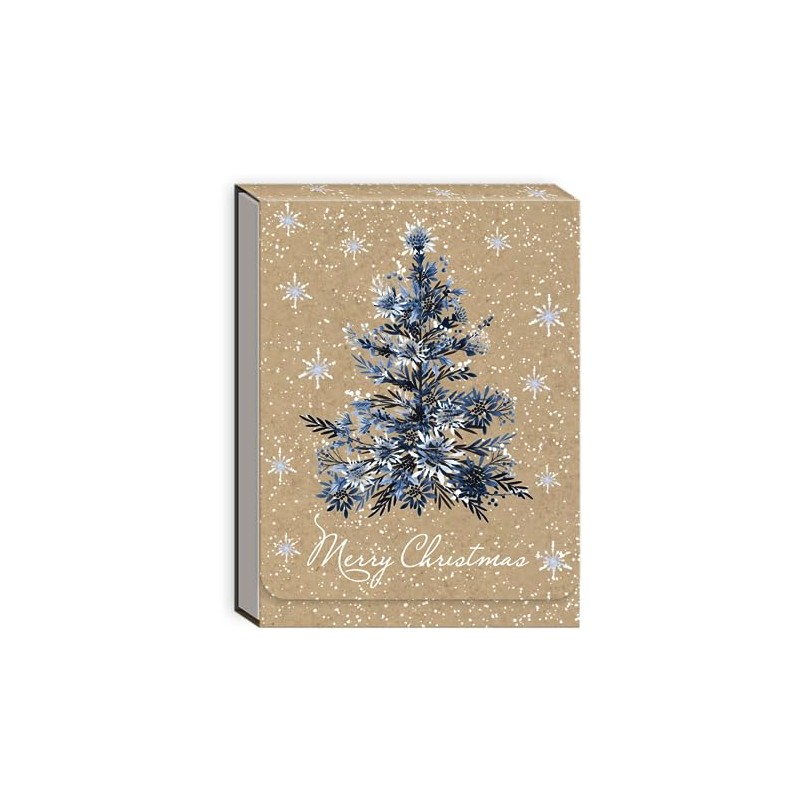 Punch Studio Kraft Tree Holiday Pocket Notepad (50548)