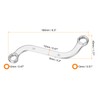 sourcing map S-Style Box Wrench Metric 12mm x 13mm 12-Point