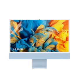 i-Tensodo 2 Pack iMac 24 Inch Anti Glare Matte Computer Screen Protector For 2024/2023/2021 iMac All-in-One Desktop Computer With M4/M3/M1 Chip, Eye Protection Anti Glare Filter