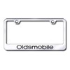 Auto Gold LFOLDEC Engraved Chrome License Plate Frame, Oldsmobile