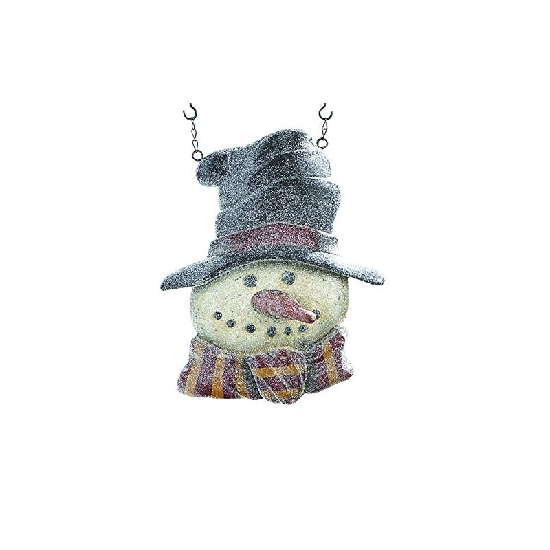 Resin Glitter Snowman in Top Hat Arrow Replacement