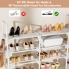 ROJASOP Large Shoe Rack Organizer for Entryway Closet 64-68 Pairs