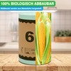 YourCasa® 6L Organic Rubbish Liners, 100% Compostable, Tear-Resistant and Tight