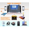 VIXKPIRR 30A Solar Charge Controller 12V 24V 36V 48V Solar