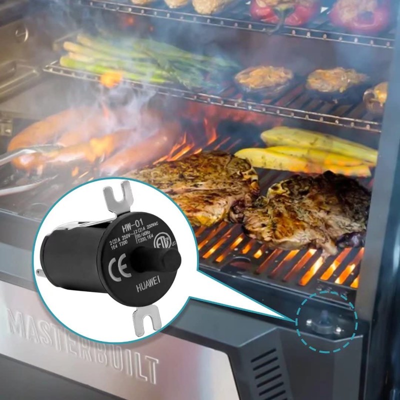 Hopper Lid/Door Switch 3-Pack, Replacement Part for Masterbuilt Gravity Series