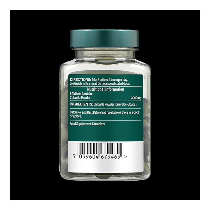 Holland & Barrett Chinese Chlorella Rich in Chlorophyll 120 Tablets