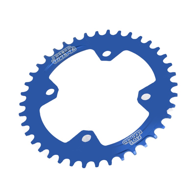 FMFXTR Bicycle Single Chainring Bike 104 BCD 40T Round Narrow