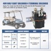 48V Golf Cart Solenoid 4 Terminal Solenoid Coil Compatible with