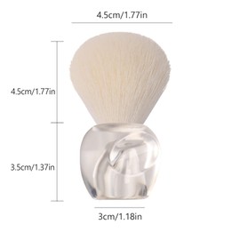 ANGNYA Nail Dust Brush, Nail Dusting Brush, Acrylic Nail Powder Remover Makeup Brush Manicure Dust Brush Cleaning Tools