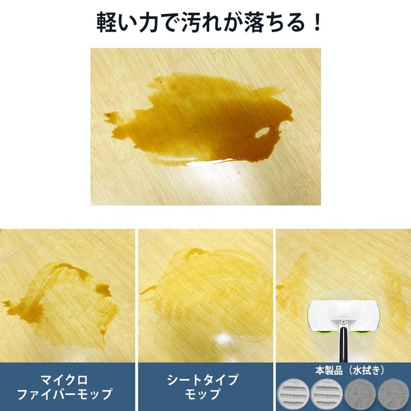 GOBOT Rotating Mop Pad, Electric Rotating Mop, Replacement Mop Pad,