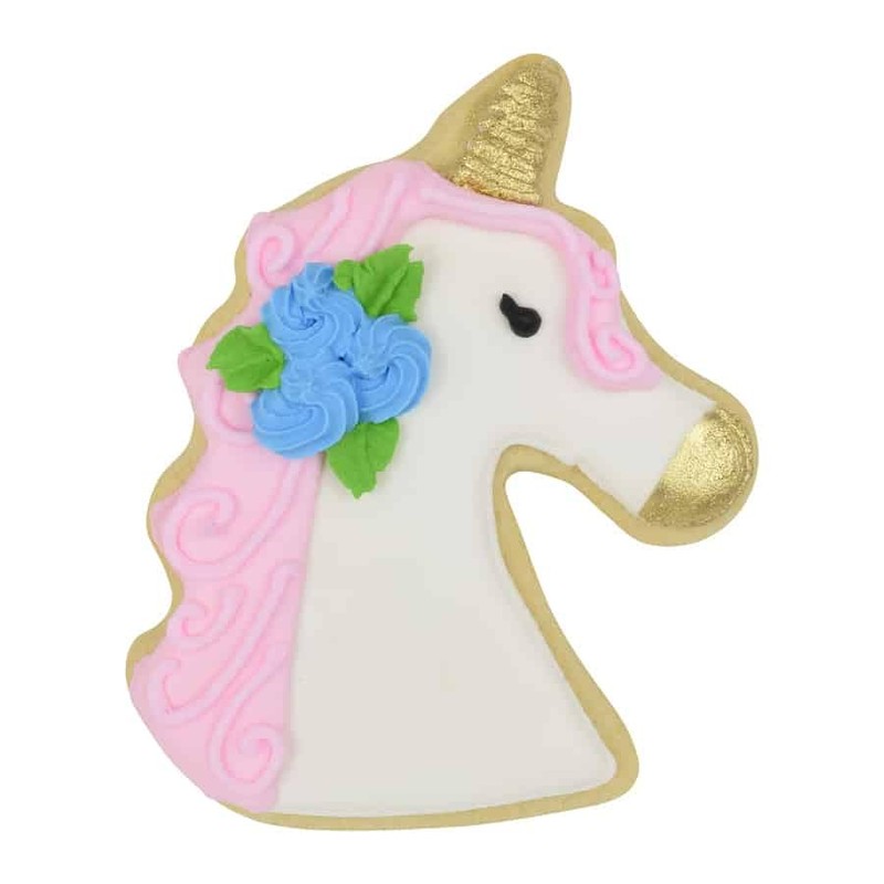 R & M International Unicorn Soft-Grip Cookie Cutter, One Size,