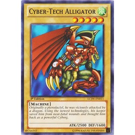 YU-GI-OH! - Cyber-Tech Alligator (LCJW-EN011) - Legendary Collection 4: Joey's World - 1st Edition - Common