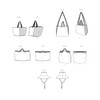 McCall's Tote Bags and Hat Sewing Pattern Kit, Design Code