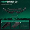 SCITOO Glossy Black Front Bumper Lip Fits for 2019-2021 for