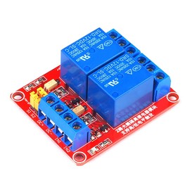 ShillehTek 2-Channel 5V Relay Module – High & Low Level Trigger Relay Controller Board for Arduino, Raspberry Pi, ESP32, Home Automation, Industrial Control, Robotics, DIY Projects