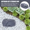 Ceeyoll Stone Key Hide, Key Hiding Place for Outdoors, Key