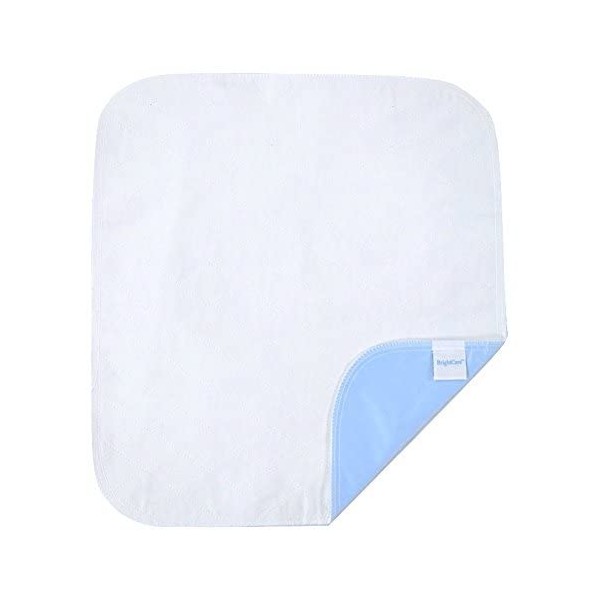 Ultra Waterproof Washable Chair Pad Cover (20 x 22 Inch) for Incontinence - Adult, Children, or Pet Underpad Seat Protection - Soft Triple Layer Design, 24 Ounce Absorbency by BrightCare Direct