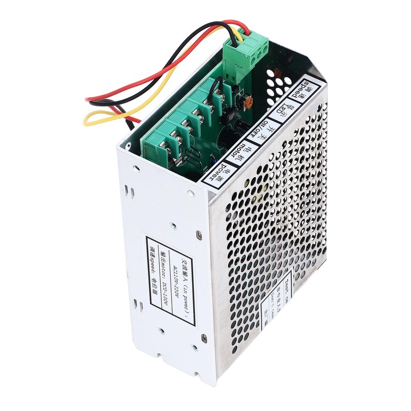 PWM DC Motor Speed Controller AC110‑220V Input DC0‑100V Output Aluminum
